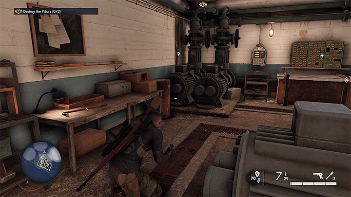 While exploring the bunker, explore all the smaller rooms you pass - Sniper Elite 5: Neutralize Radar (Mission 1) - walkthrough - Mission 1 - Atlantic Wall - Sniper Elite 5 Guide, Walkthrough