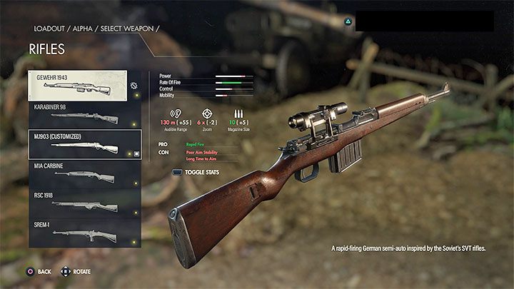 Während Sie das Spiel spielen, können Sie 3 verschiedene Waffen in Ihrem Inventar tragen – ein Gewehr, eine Maschinenpistole und eine Handfeuerwaffe (Pistole) – Sniper Elite 5: Charakterentwicklung und Ausrüstungsentwicklung – Tipps – Grundlagen – Sniper Elite 5-Leitfaden, Komplettlösung
