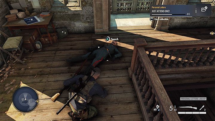 Type of collectible: Personal letter - Sniper Elite 5: Secrets and collectibles appearing in Mission 3 (Spy Academy) - list and locations - Secrets & Collectibles - Sniper Elite 5 Guide, Walkthrough