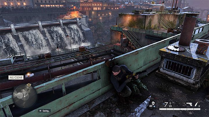 1 - Sniper Elite 5: Infiltrating and exploring the factory (Mission 4) - walkthrough - Mission 4 - War Factory - Sniper Elite 5 Guide, Walkthrough
