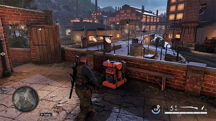 In Mission 4, exfiltrating is extremely easy - Sniper Elite 5: Infiltrating and exploring the factory (Mission 4) - walkthrough - Mission 4 - War Factory - Sniper Elite 5 Guide, Walkthrough