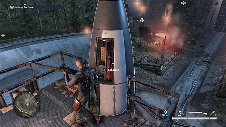 Ihr Ziel ist es, das Leitsystem zu sabotieren – Sniper Elite 5: Sabotage der V2-Raketeninstallationen (Mission 7) – Komplettlösung – Mission 7 – Geheimwaffen – Sniper Elite 5-Leitfaden, Komplettlösung