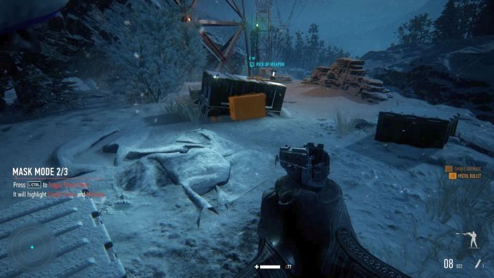 Approach the marker to collect a sniper rifle. - Altai Mountains | Sniper Ghost Warrior Contracts Walkthrough - Walkthrough - Sniper Ghost Warrior Contracts Guide