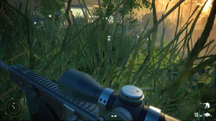 Ein weiterer Scharfschütze lauert im Gras.  - Beketov-Tal |  Komplettlösung für Sniper Ghost Warrior-Verträge – Komplettlösung – Leitfaden für Sniper Ghost Warrior-Verträge