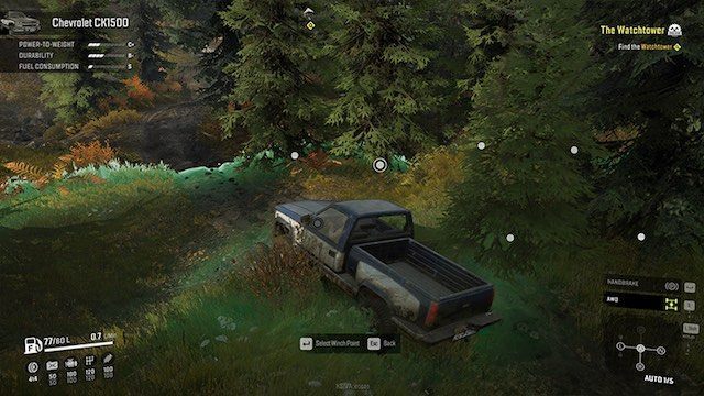 Remember, you can hook the vehicle from behind to pull forward - SnowRunner: Winch - Basics - SnowRunner Guide