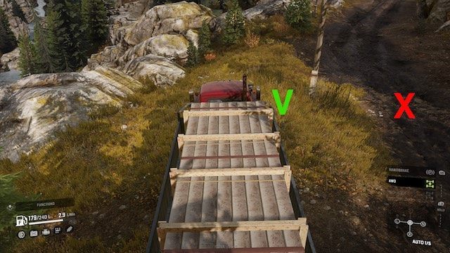 Driving on grass should be more efficient than on mud - especially when you dont have the right tires. - SnowRunner: Tips for beginners - Basics - SnowRunner Guide