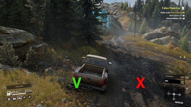 A mud pit is a trap for road tires. Its better to go sideways. - SnowRunner: Tips for beginners - Basics - SnowRunner Guide