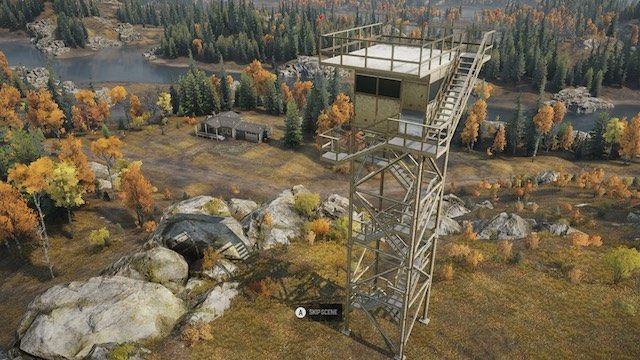 Completing the towers reveals important points on the map. - SnowRunner: Tips for beginners - Basics - SnowRunner Guide