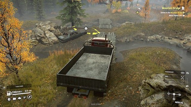 Wrecks with a sprocket icon in the box are improved vehicle parts. - SnowRunner: Tips for beginners - Basics - SnowRunner Guide