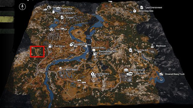 3 - SnowRunner: Black River map of hidden parts, vehicles - Maps - SnowRunner Guide