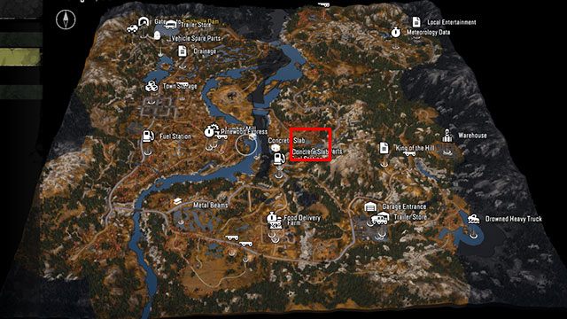5 - SnowRunner: Black River map of hidden parts, vehicles - Maps - SnowRunner Guide