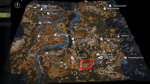 6 - SnowRunner: Black River map of hidden parts, vehicles - Maps - SnowRunner Guide