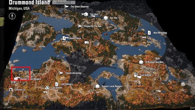 2 – SnowRunner: Drummond Island – Karte mit versteckten Teilen und Fahrzeugen – SnowRunner: Michigan, USA – versteckte Teile und Fahrzeuge – SnowRunner Guide