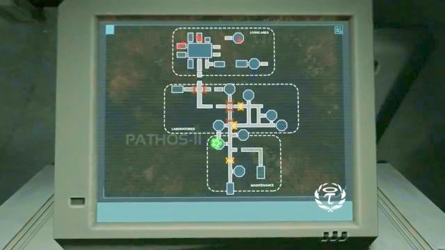 The map of the location - its quite useless to be honest. - On the way to the Tau station | SOMA Game Walkthrough - Walkthrough - SOMA Guide