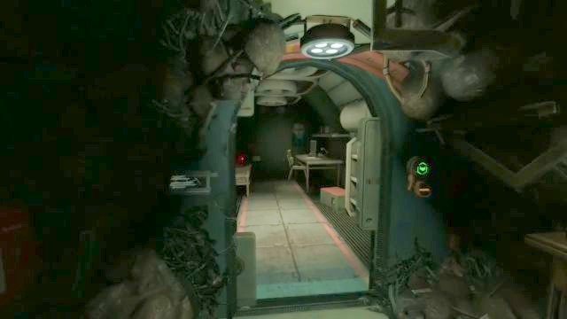 Its worth to look through the nearby rooms, as theres a lot of things to collect here. - On the way to the Tau station | SOMA Game Walkthrough - Walkthrough - SOMA Guide