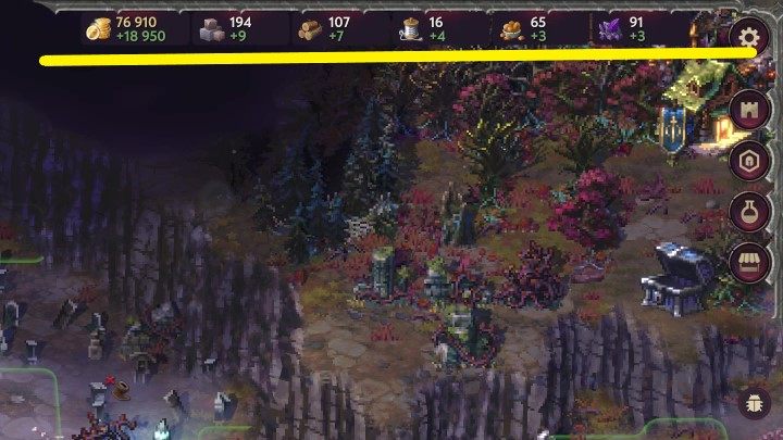 You can see the resources and their income per turn in the upper right corner of the screen - Songs of Conquest: Research and resources - Basics - Songs of Conquest game guide