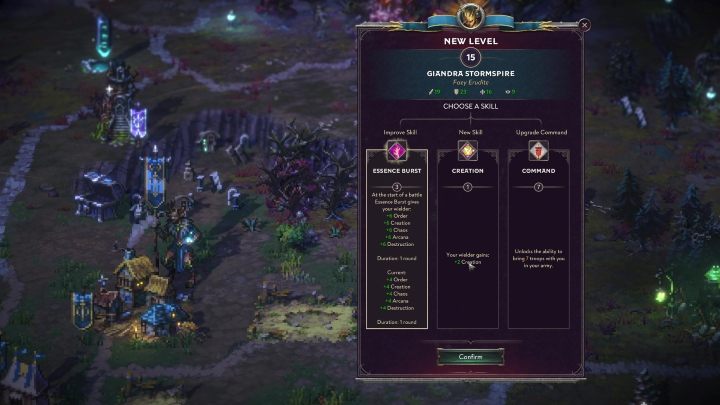 The commanders can level up - Songs of Conquest: Wielders and spells - Military - Songs of Conquest game guide