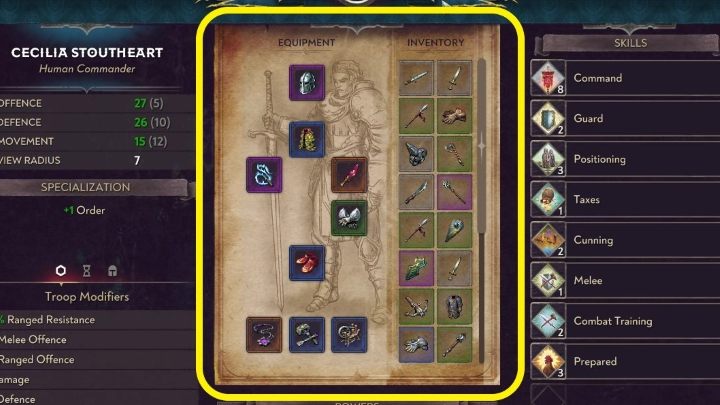 The wielders will come across some equippable artifacts during their travels - Songs of Conquest: Wielders and spells - Military - Songs of Conquest game guide