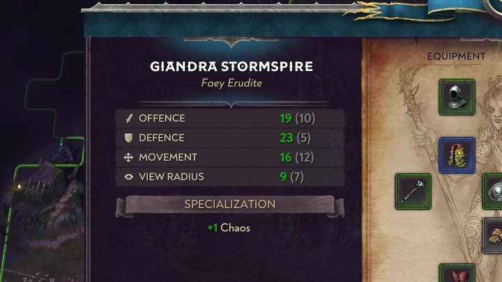 Take a look at the left side of the sheet though - Songs of Conquest: Wielders and spells - Military - Songs of Conquest game guide