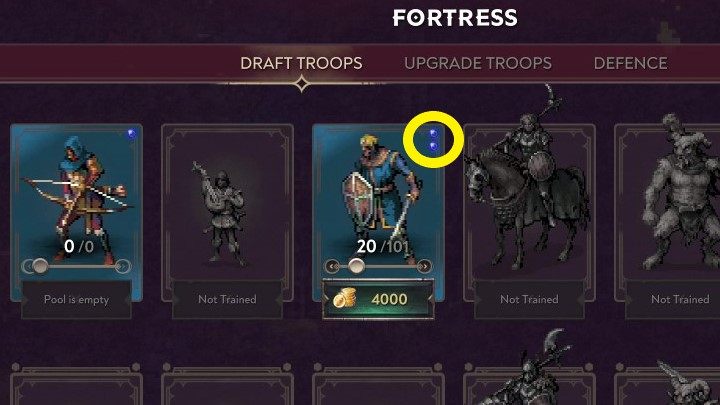 Additionally, some wielders have abilities which can generate mana while sources of power (you'll find more information on points of interest found on the map on the Exploration page) can grant you some bonus essence for the duration of a single battle - Songs of Conquest: Wielders and spells - Military - Songs of Conquest game guide