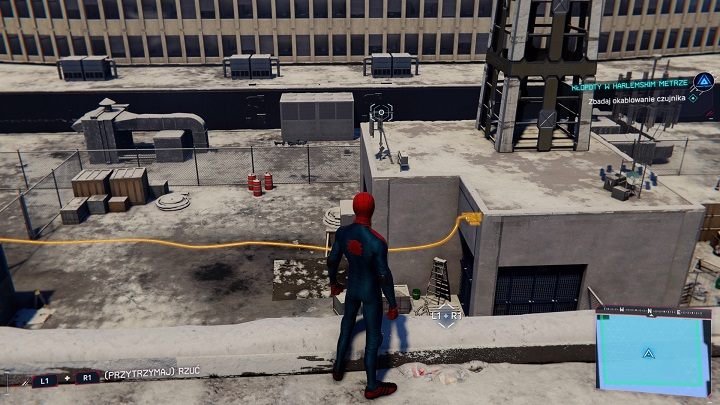 Ganke will give Miles access to the FNSM app, through which the city residents will be able to ask him for help - Spider-Man Miles Morales: Harlem Trains Out Of Service - solution, walkthrough description - Main missions - Spider-Man Miles Morales Guide