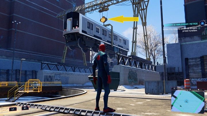 Go back to the balcony and get inside through the door - Spider-Man Miles Morales: Harlem Trains Out Of Service - solution, walkthrough description - Main missions - Spider-Man Miles Morales Guide