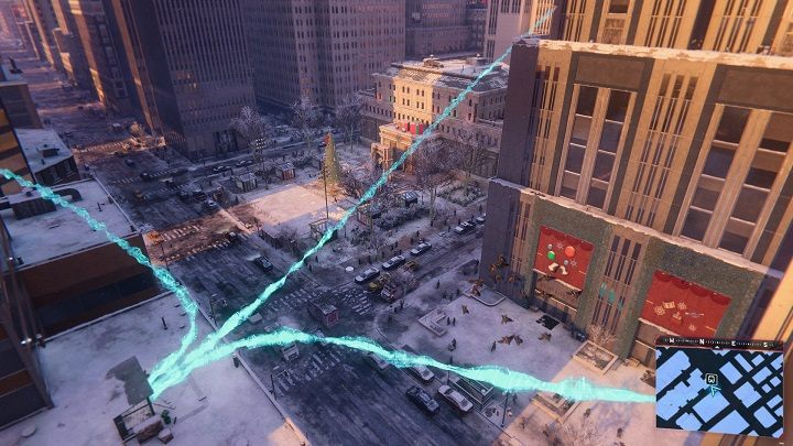 Once you've accepted the mission, talk to Howard on the roof of a building in Midtown - Spider-Man Miles Morales: Activities in the FNSM App - walkthrough, list - MSMZS application - Spider-Man Miles Morales Guide