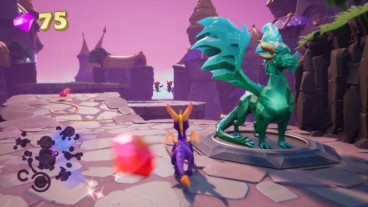 Now you can go back to the platform where you found your first fairy - Lofty Castle | Spyro The Dragon Walkthrough - Dream Weavers - Spyro Reignited Trilogy Guide