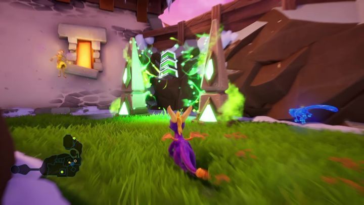 Go back to the first Powerup Gate you have encountered - Colossus | Spyro 2 Riptos Rage Walkthrough - Summer Forest - Spyro Reignited Trilogy Guide