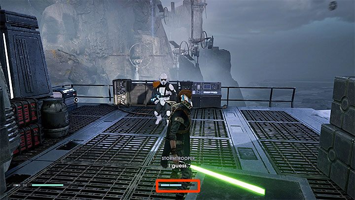 The only effective way to restore the blue Force bar is to keep attacking enemies with regular attacks - those that dont require the Force - How to restore the Force bar in Fallen Order? - Combat - Star Wars Jedi Fallen Order Guide