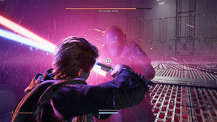 The final part of this fight is a lightsaber struggle - The Second Sister (prologue) | Fallen Order Boss - Bosses - Star Wars Jedi Fallen Order Guide