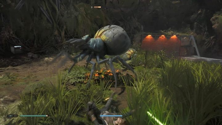 As a side note, this is a very unpleasant planet for people with arachnophobia - Boxes in Kashyyyk | Jedi Fallen Order Secrets - Kashyyyk - Star Wars Jedi Fallen Order Guide