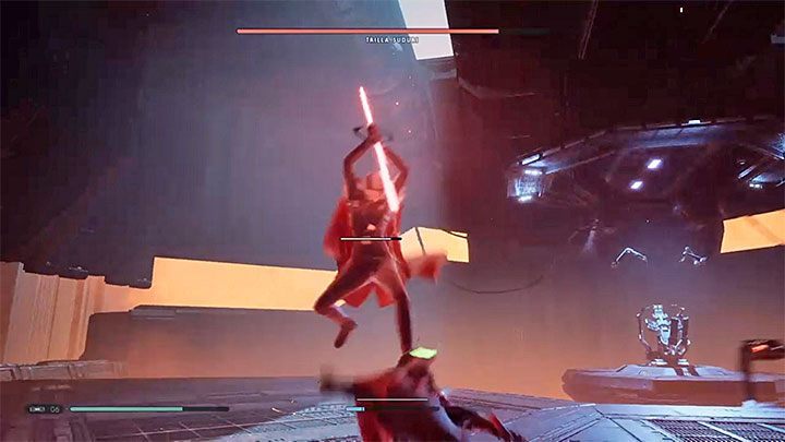 Also, Trilla has more traditional strikes and blows at her disposal - Chapter 6 Fortress Inquisitorius - game finale | Fallen Order Walkthrough - Main Story - Star Wars Jedi Fallen Order Guide