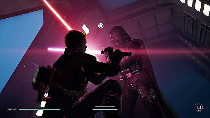 When you leave the elevator, continue to run straight ahead - Chapter 6 Fortress Inquisitorius - game finale | Fallen Order Walkthrough - Main Story - Star Wars Jedi Fallen Order Guide