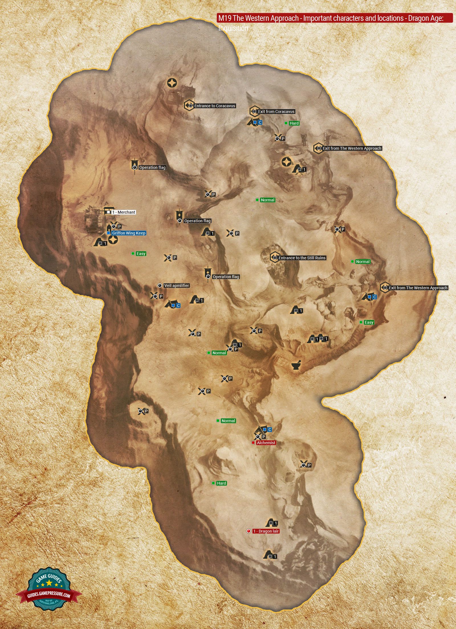 M19 The Western Approach - Important characters and locations - Dragon Age: Inquisition