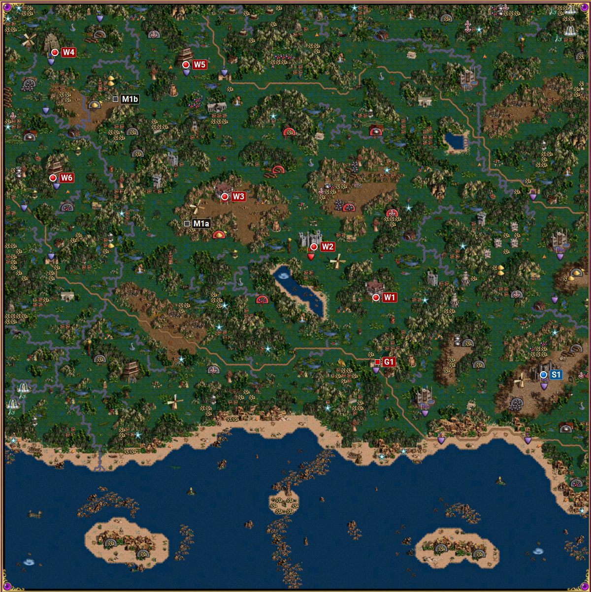 heroes 3 might and magic maps