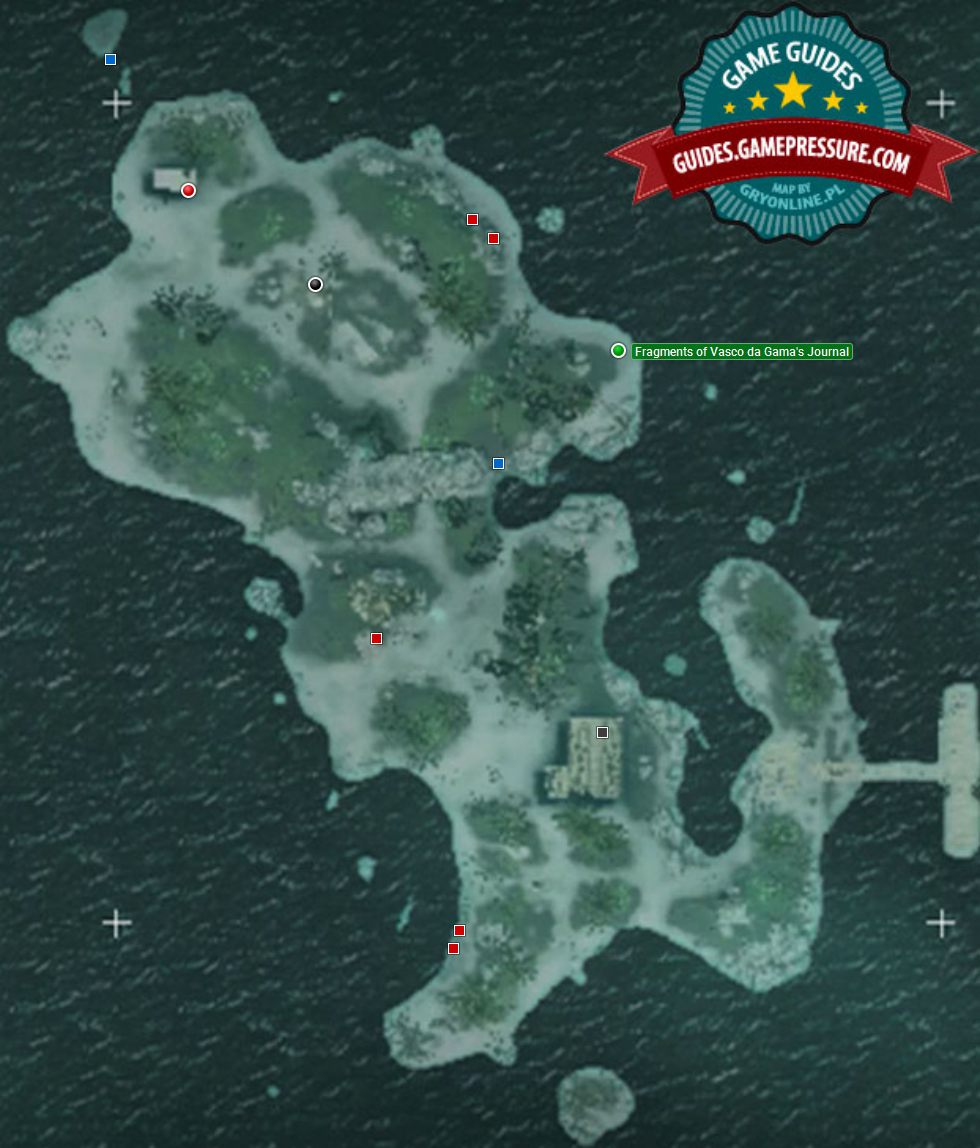 Andreas Island | Pirate Islands - collectibles and important places ...