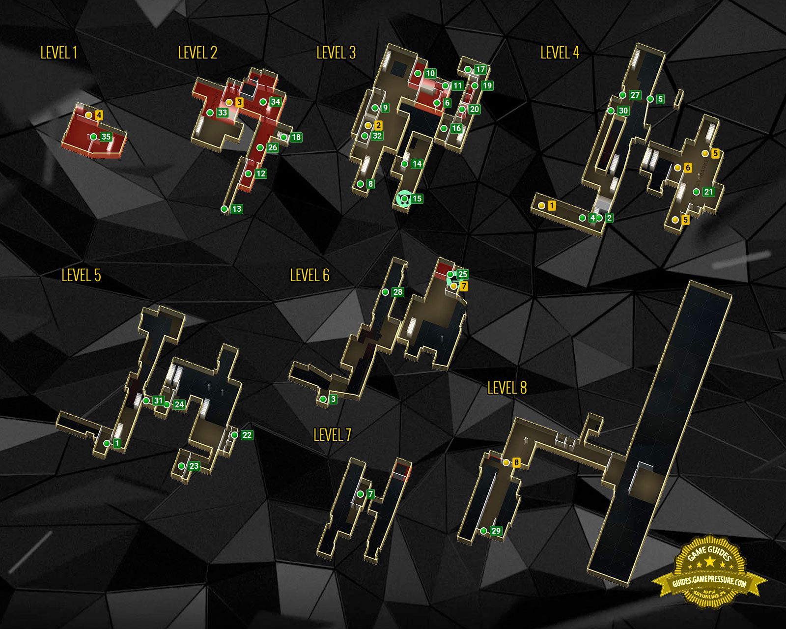 Map Of The Golem City M15 Deus Ex Mankind Divided Game Guide Gamepressure Com