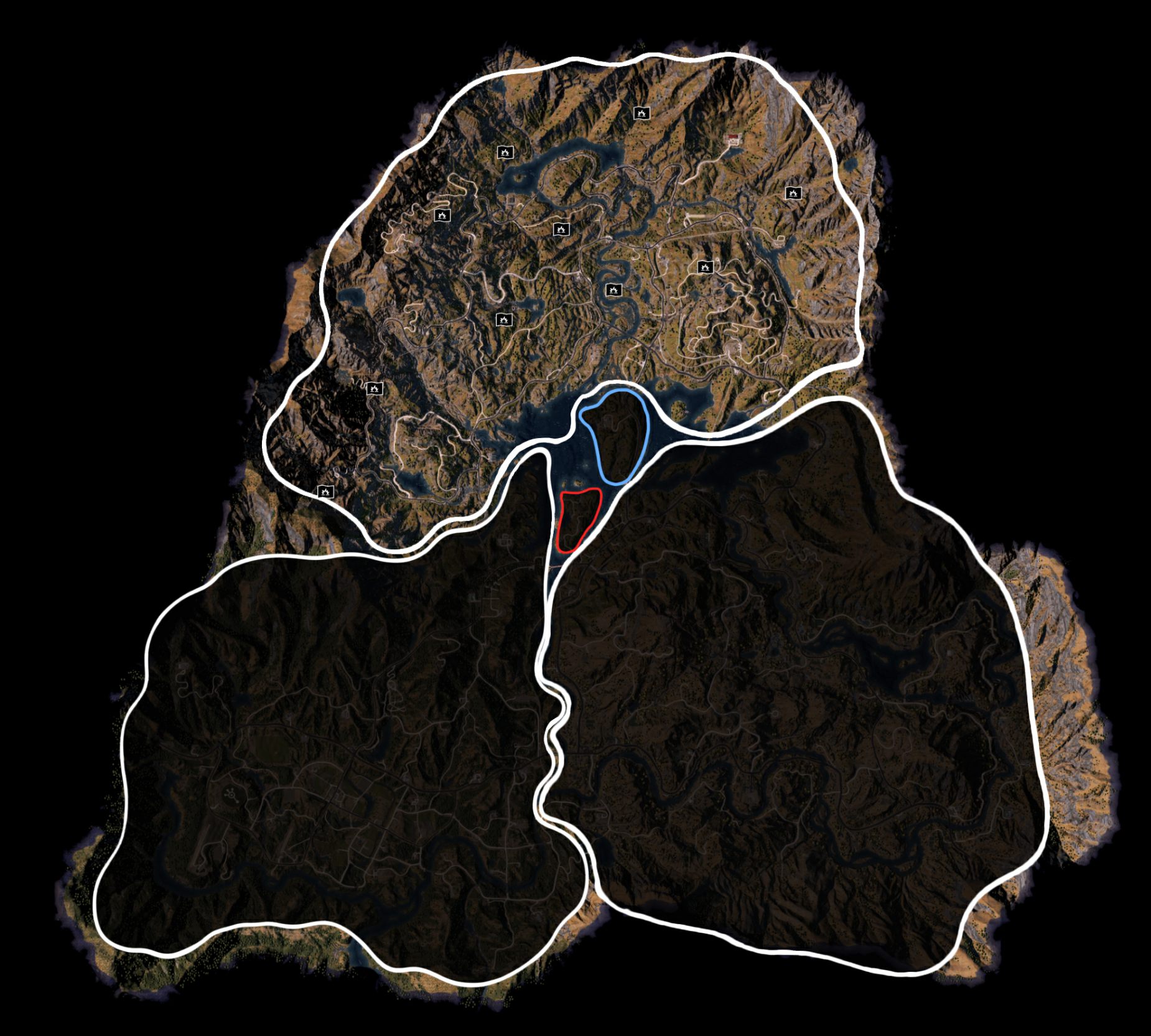 Wolf beacon locations