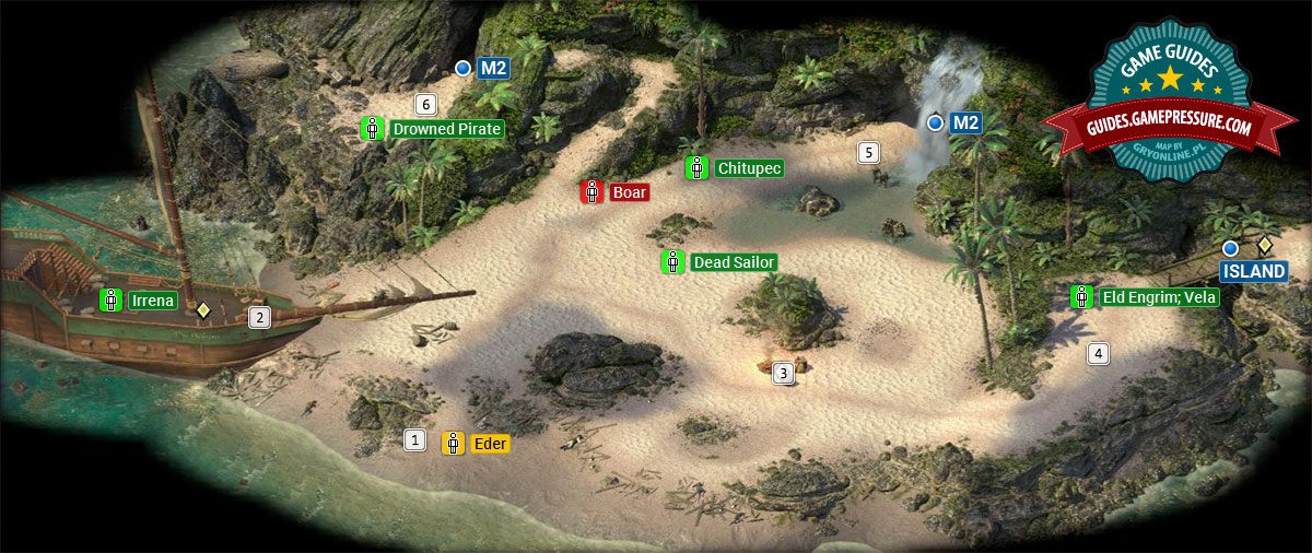 Aplastar imagen grandioso Pillars Of Eternity 2: Vilario's Rest - map | gamepressure.com