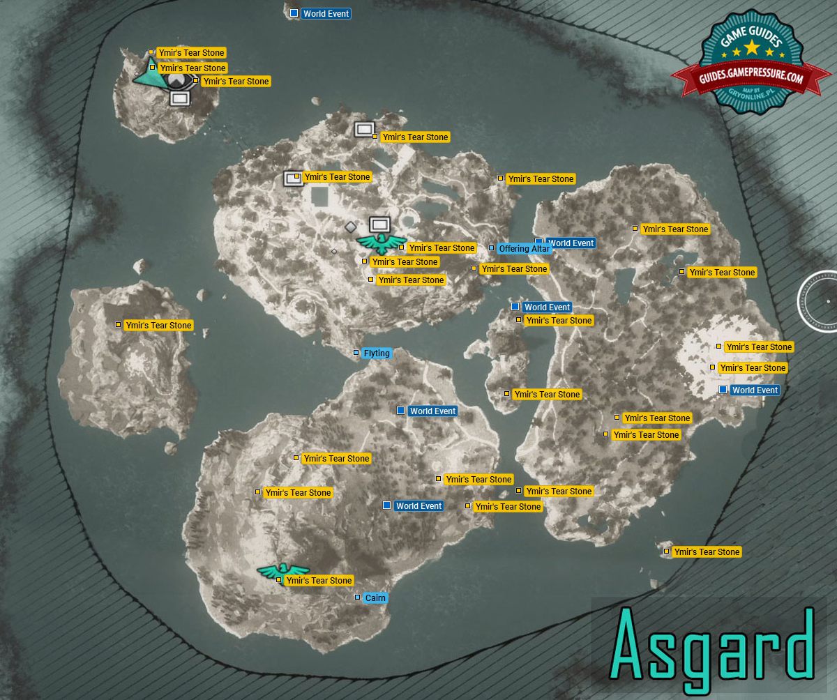 Assassin's Creed Valhalla - M17 Asgard - Secrets