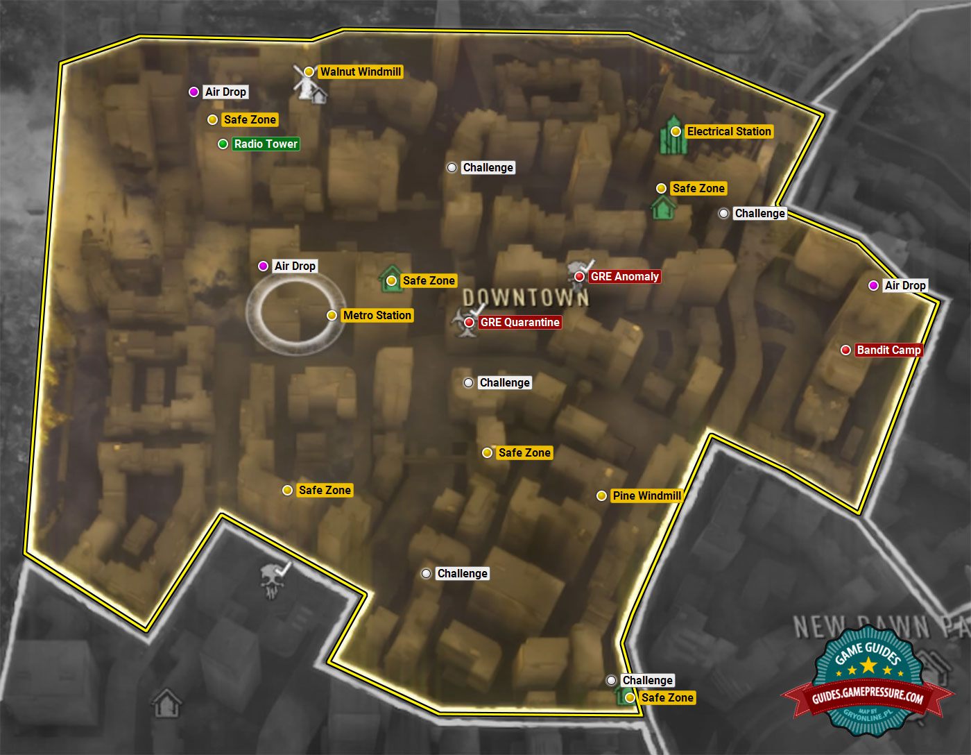 Rund ned Framework Forbyde Dying Light 2: Downtown - map | gamepressure.com