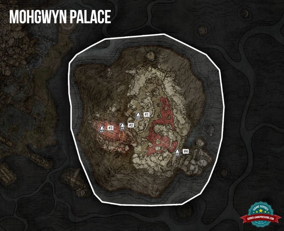 Elden Ring Map - Mohgwyn Palace
