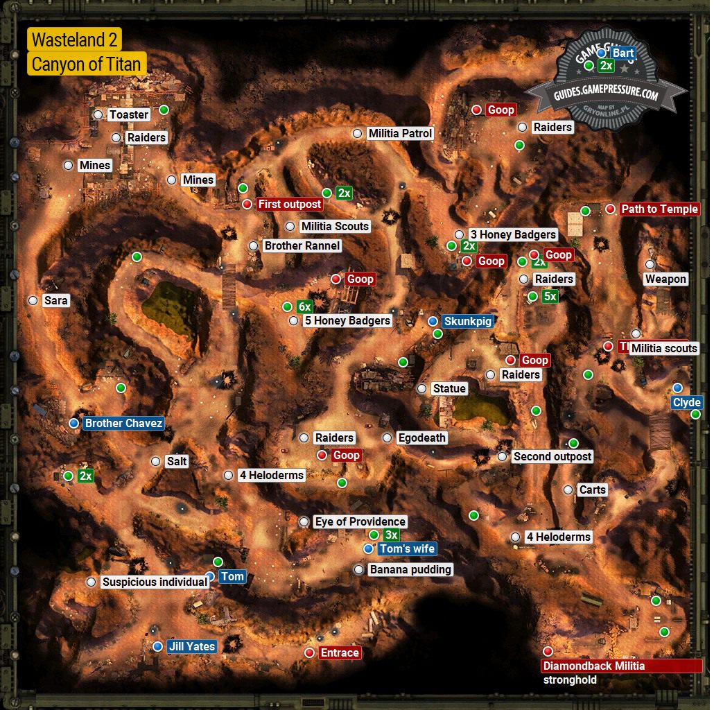 Wasteland 2 - Canyon of Titan