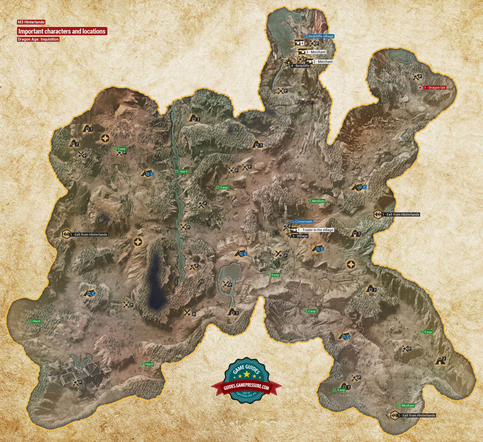 M3 Hinterlands - Important characters and locations - Dragon Age: Inquisition