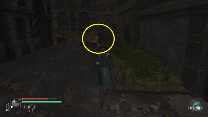 If you want to upgrade the Burette, don't immediately pull yourself up to the balcony after descending the stairs - Steelrising: To Les Invalides - walkthrough - Main missions - Steelrising Guide, Walkthrough