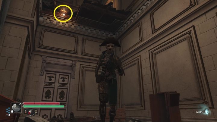 Walk through the large hall - Steelrising: Monsieur Neckers two treasures - walkthrough - Side missions - Steelrising Guide, Walkthrough