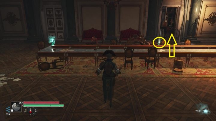 Go through the passage on the right side of the room - Steelrising: Monsieur Neckers two treasures - walkthrough - Side missions - Steelrising Guide, Walkthrough