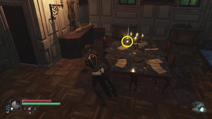 After talking to Mirabeau during the Troubled Waters quest, search his room (you'll need to go back if you haven't done it back then) - Steelrising: A family affair - walkthrough - Side missions - Steelrising Guide, Walkthrough