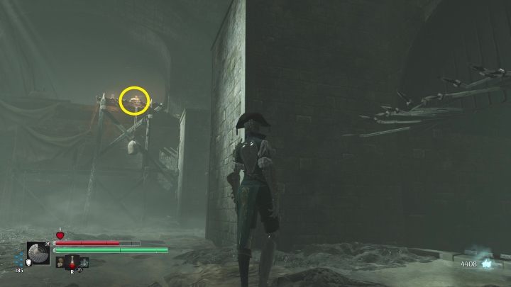 Pull yourself up to the top of the scaffolding - Steelrising: Glory and dishonour - walkthrough - Side missions - Steelrising Guide, Walkthrough
